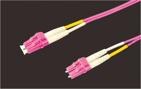 LC to LC - LC to LC OM3 to OM5 UPC Zip-Cord Patch Cord
